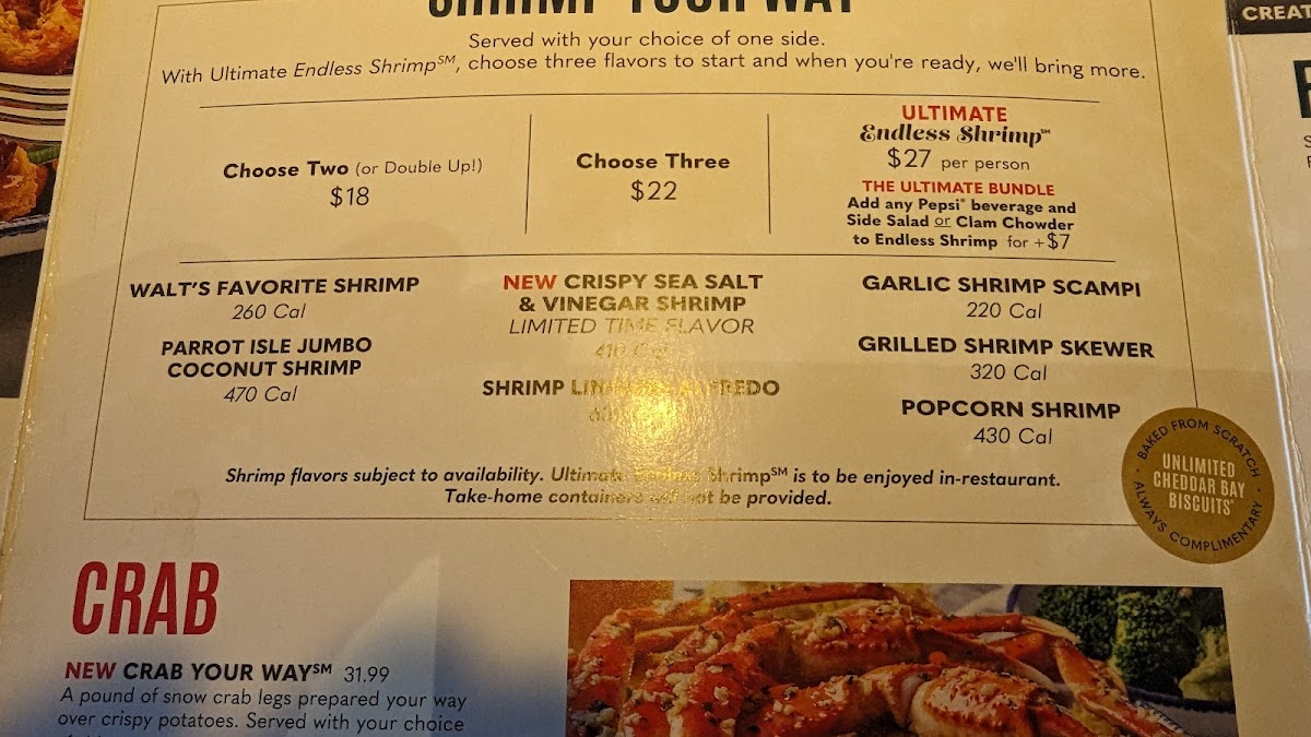 Red Lobster Menu-2